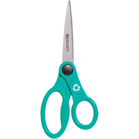 KleenEarth&reg; Recycled Scissors, 8", Rings Handle O-Max