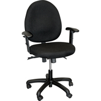 900 Series Mid-Back Ergonomic Steno Chair, Drafting, Adjustable Height, 250 lbs. Capacity O-Max