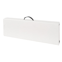 Banc pliant, Poly&eacute;thyl&egrave;ne, 72" lo x 12" la x 17" h O-Max