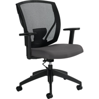 Chaises de travail, Vinyle, Charbon, Capacit&eacute; 300 lb O-Max