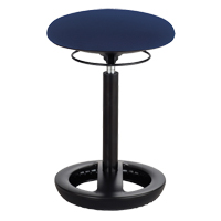 Chaise ergonomique Twixt, Stationnaire, Ajustable Hauteur, Capacit&eacute; 250 lb O-Max
