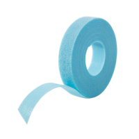 One-Wrap<sup>®</sup> Cable Management Tape, Hook & Loop, 25 yds x 5/8", Self-Grip, Aqua OQ533 | O-Max