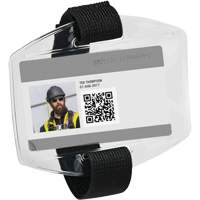 Squids&reg; 3386 Vinyl Armband ID Badge Holder O-Max