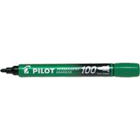 Series 100 Permanent Marker, Bullet, Green OR458 | O-Max