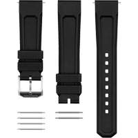 Large Diver's Automatic Watch, Digital, Battery Operated, 41 mm, Black O-Max