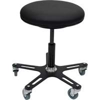 Tabouret Industriel OmniStool, Mobile, Ajustable, 22-1/2", Vinyle Si&egrave;ge O-Max