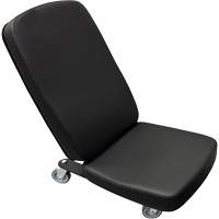 Mini chaise industrielle FLEX, Vinyle, Noir, Capacit&eacute; 280 lb O-Max