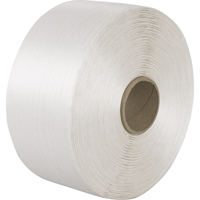 Feuillard en cordon li&eacute;, Cordon en polyester, 1/4" la x 7800' lo, Calibre Manuel O-Max