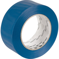 Rubans adh&eacute;sifs en vinyle 3903, 50 mm (2") la x 45,5 m (149,25') lo, 6,3 mils, Bleu O-Max