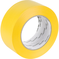 Rubans adh&eacute;sifs en vinyle 3903, 50 mm (2") la x 45,5 m (149,25') lo, 6,3 mils, Jaune O-Max