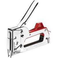 Manual Stapler/Tacker , 1/4" Staples O-Max