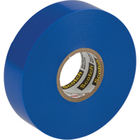 Rubans en vinyle pour codage en couleurs 35 Scotch, 19 mm (3/4") x 20,1 m (66'), Bleu, 7 mils O-Max