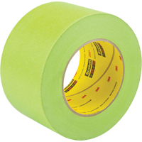 Scotch&reg; 233+ Masking Tape, 72 mm (3") x 55 m (180'), Green O-Max