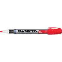 Paint-Riter&reg; + Oily Surface Marker, Liquid, Red O-Max