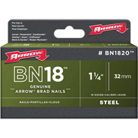 Brad Nails for Arrow & Aurora Staple Guns & Hammer Tackers O-Max