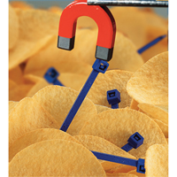 Attaches d&eacute;tectables pour c&acirc;bles, 5-9/10" lo, R&eacute;sistance &agrave; la traction 30 lb O-Max