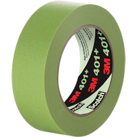 401+ High Performance Masking Tape, 24 mm (1") W x 54.8 m (180') L, Green PF535 | O-Max
