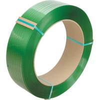 Strapping, Polyester, 5/8" W x 4000' L, Green, Manual Grade PG175 | O-Max