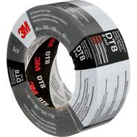 DT8 All-Purpose Duct Tape, 8 mils, Black, 48 mm (2") x 55 m (180') O-Max