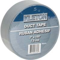 Utility Grade Duct Tape, 7.5 mils, Silver, 50 mm (2") x 55 m (180') O-Max