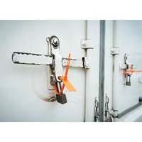 Security Seal, 7-3/4", Plastic, Truck Seal O-Max