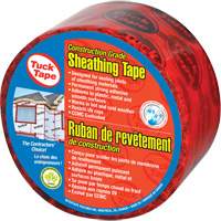 Contractors Sheathing Tape, 60 mm (2-3/8") x 55 m (180.4'), Red PG706 | O-Max
