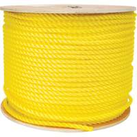 Corde jaune tress&eacute;e 3/8", Polypropyl&egrave;ne, 630' O-Max