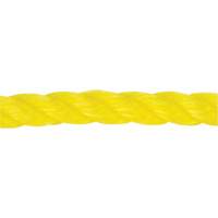 Corde jaune tress&eacute;e 1/2", Polypropyl&egrave;ne, 335' O-Max