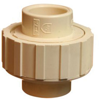 Pipe Union, 1/2", CPVC, Hub x Hub O-Max