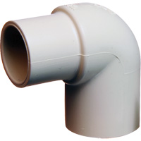 Raccord coude 90° m&acirc;le et femelle Flowguard Gold, Chantepleure x noeud, PVC-C, 1/2" O-Max
