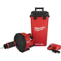 M18 Fuel Drain Snake with Cable Drive & 5/16” Cable, Electric, 1/4" x 50'/3/8" x 35' O-Max