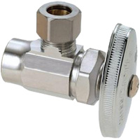 BrassCraft 1/2" Nominal Sweat Compressed Angle Valve O-Max