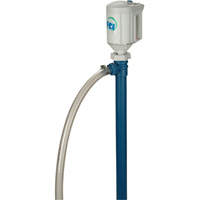 PFP-48 Drum Pump Kit with M3V Motor, Polypropylene/PVDF O-Max