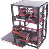 E-Z Glide Roll-Out Shelving - Additional Shelves, Steel, 48" W x 48" D O-Max
