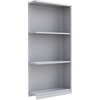 &eacute;l&eacute;ment de rayonnage Interlok, Acier, Sans boulons, Capacit&eacute; 800 lb, 36" la x 76" h x 24" p O-Max