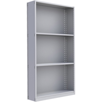 Interlok Shelving Unit, Steel, Boltless, 450 lbs. Capacity, 48" W x 88" H x 24" D O-Max