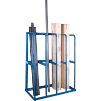 Bar Storage Racks - Vertical Bar Racks, Vertical, 48" W x 24" D x 60" H, 3000 lbs. Cap. O-Max