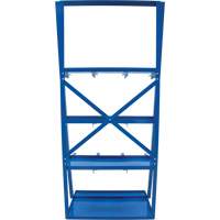 Bar Storage Rack, Vertical, 3 Levels, 36" W x 24" D x 84" H, 3000 lbs. Cap. O-Max