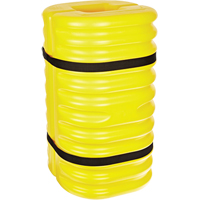 Protecteur de colonne, Ouverture int&eacute;rieure 8" x 8", 24" lo x 24" la x 42" h, Jaune O-Max