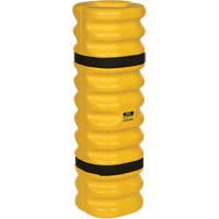 Column Protector, 4" x 6" Inside Opening, 13" L x 13" W x 42" H, Yellow O-Max