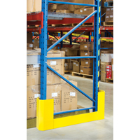 Racking Aisle Protectors, 3" W x 53" L x 16" H, Safety Yellow RN064 | O-Max
