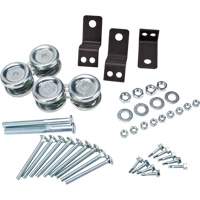 Wire Mesh Partition Sliding Door Hardware Kit O-Max