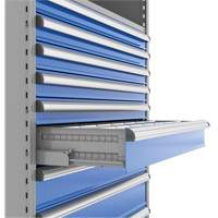 Cabinet d'entreposage à tiroirs intégré Interlok RN763 | O-Max