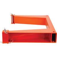 Supports en U empilables, 25" la x 4" p, Capacit&eacute; de 10 000 lb O-Max