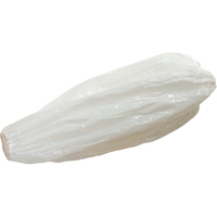 Disposable Sleeves, 18" long, Polyethylene, White O-Max