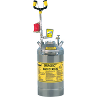 Self-Contained Eyewash Station, Pressurized, 13 gal. Capacity, Meets ANSI Z358.1 O-Max