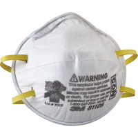 Respirateurs contre les particules 8110S, N95, Certifié NIOSH, Petit SAM402 | O-Max