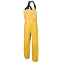 Neo-Slick Chemical & Acid Resistant Rain Pants, X-Large, Neoprene, Yellow O-Max