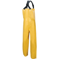 Pantalons imperméables Neo-Slick résistants aux produits chimiques & à l'acide, Moyen, Néoprène, Jaune SAM414 | O-Max