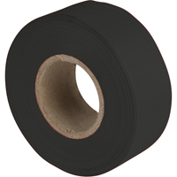 Rubans pour signalisation, 1,2" la x 300' lo, Noir O-Max